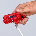 Uniwersalne narzędzie do ściągania izolacji ErgoStrip KNIPEX 16 95 01 SB - 9