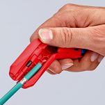 Uniwersalne narzędzie do ściągania izolacji ErgoStrip KNIPEX 16 95 01 SB - 11