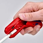 Uniwersalne narzędzie do ściągania izolacji ErgoStrip KNIPEX 16 95 01 SB - 10