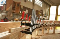 Ścisk śrubowy stolarski żeliwny 400/120mm Original TG BESSEY TG40S12 - 3