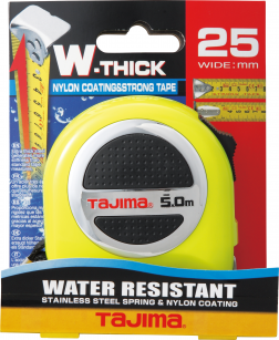 Miara zwijana stalowa 5m x 25mm W-Thick Lock TAJIMA GASP25