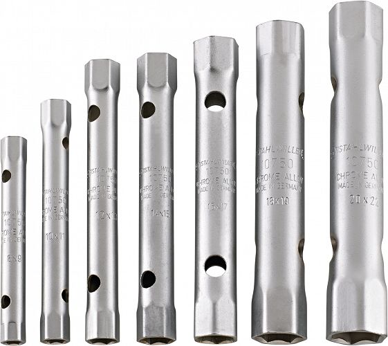 Zestaw Kluczy rurowych nasad.8-22mm 7szt. 10750/7 - STAHLWILLE 96431202