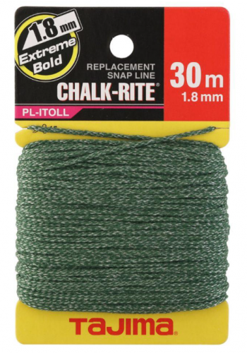 Linka wymienna do traserów Chalk-Rite Snap Line 1,8mm x 30m TAJIMA