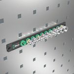 Zestaw kluczy listwa magnetyczna B calowe nasadki 3/8 WERA 05005450001 - 6