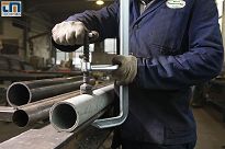 Ścisk śrubowy ślusarski 800/140mm wzmocniony SGM BESSEY SG80M - 10