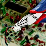 Szczypce chwytające dla elektroników KNIPEX 35 22 115 - 3