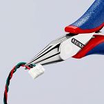 Szczypce chwytające dla elektroników KNIPEX 35 22 115 - 2
