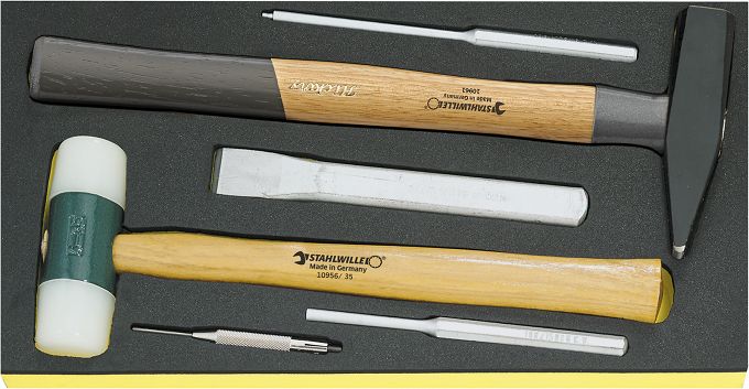 Zestaw TCS 1/3 narzędzi do młota z młotkami, 5-Częściowy TCS 102-109/10956/10961/6 STAHLWILLE 96838181