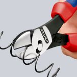 W SPRZEDAŻY STARA WERSJA Szczypce Tnące Boczne TwinForce KNIPEX 73 72 180 - 5
