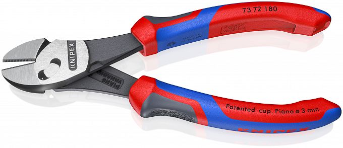 W SPRZEDAŻY STARA WERSJA Szczypce Tnące Boczne TwinForce KNIPEX 73 72 180