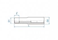 Nasadka długa gwiazdkowa 3/8