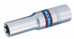 Nasadka długa gwiazdkowa 3/8" E-TORX E12 x 63mm, Cr-V KING TONY 327512M