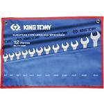 Zestaw kluczy płaskich 12 cz. 6 - 32 mm, etui KING TONY 1112MRN
