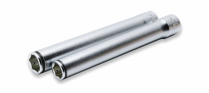 Zestaw nasadek 10mm, 12mm sześciokątnych z funkcją przytrzymywania extra długich KOKEN