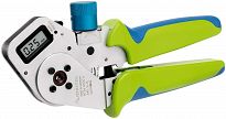 Szczypce do zagniatania 4-punktowego DigiCrimp® do złączy stosowanych w przemyśle lotniczym 0,03 – 0,5 mm² / AWG 32 – 20 RENNSTEIG 8736 0000 61 - 5