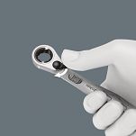 Joker Klucz płasko-oczkowy z grzechotką Switch, z przełącznikiem zmiany kierunku pracy 17mm WERA 05020072001 - 3