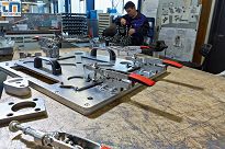 Docisk pionowy z otwartym ramieniem i podstawą poziomą STC-HH BESSEY STC-HH50 - 15