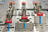 Docisk pionowy z otwartym ramieniem i podstawą poziomą STC-HH BESSEY STC-HH50 - 3