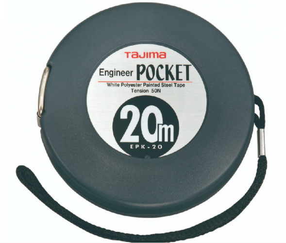 Taśma miernicza zwijana 20m x 10mm Engineer Pocket TAJIMA