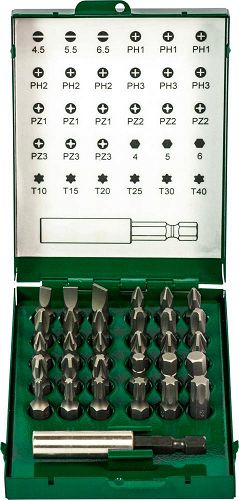 Zestaw BIT, 7-częściowy 31-częściowy FORTIS 4317784729215