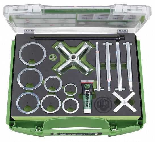 Zestawy ściągania do łożysk kulkowych 37-100mm PULLPO KUKKO K-70-B