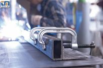 Ścisk śrubowy ślusarski 75/50 mm 