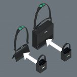 Pojemnik tekstylny na narzędzia Wera 2go 4 WERA 004353 - 7