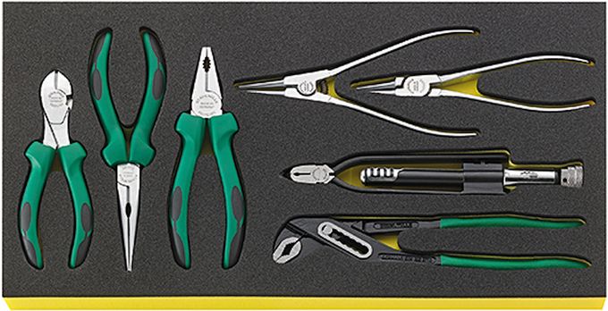 Zestaw TCS narzędzi do szuflad do skrzyni Nr 13217, 7-el. TCS WT 6501-6602/7-1 STAHLWILLE 96830131