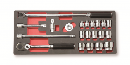 Zestaw kluczy nasadowych 1/2" seria Z-EAL 21szt. KOKEN