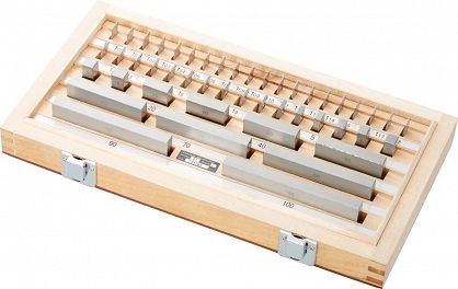 Zestaw plytek wzorcowych, stal, klas.toler.2, 47-cz. FORTIS 4317784737524