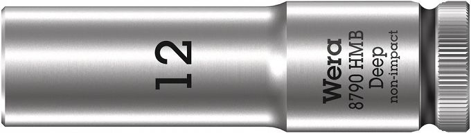 Klucz nasadowy nasadka 12.0 mm głęboka 3/8
