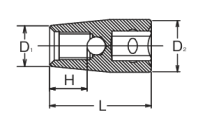 Wyciągacz szpilek M10x1.5 KOKEN - 2
