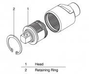 Zestaw naprawczy do adaptera grzechotkowego 3/8″ z serii 3755 KOKEN - 2