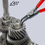 Szczypce do pierścieni osadczych Segera zewnętrznych 19-60mm KNIPEX 46 31 A22 - 2