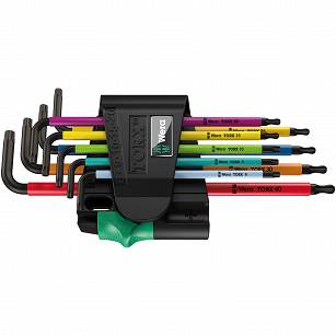 Klucze imbusowe TORX BO Multicolour z magnetyzerem WERA 024335