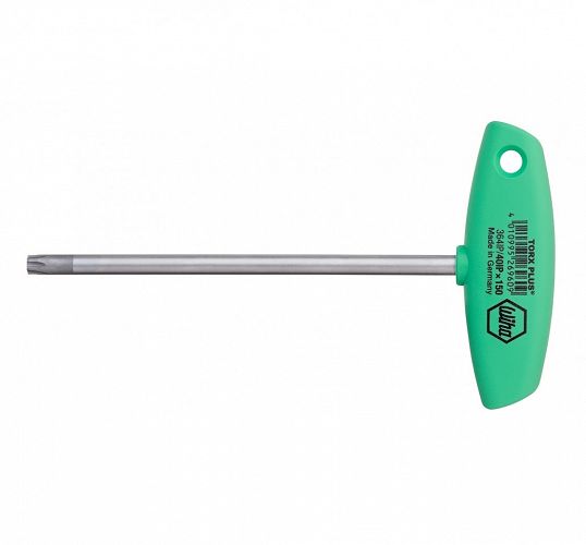 Klucze trzpieniowe 9IP x 100 mm TORX® TORX PLUS® z rękojeścią T chromowany matowo 26953 WIHA