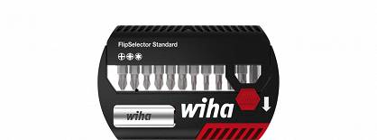Zestaw bitów FlipSelector Standard 25 mm Pozidriv, TORX® 1/4" 13-cz. 39040 WIHA