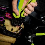 Szczypce do zaciskania zagniatania kolory czerwone niebieskie zółte 0,5 - 6,0 PEW 9 – lekkie i kompaktowe RENNSTEIG 619 060 3 - 2