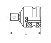 Adapter udarowy redukcyjny 2.1/2″ → 1.1/2″ KOKEN - 2