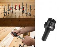 Adapter do stołów warsztatowych 16mm na 25mm BESSEY TW16AW25 - 2