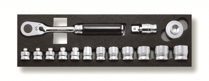 Zestaw kluczy nasadowych 3/8" seria Z-EAL 15szt. KOKEN