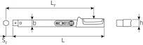 Klucz dynamometryczny 80-400 Nm 730QUICK/40 SERIA MANOSKOP® 50184040 STAHLWILLE - 2
