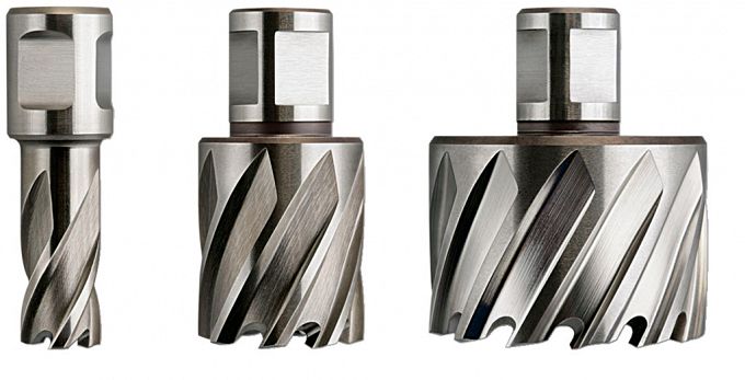 HSS Nova 25 wiertło koronowe z uchwytem 3/4 in Weldon rozmiar 57 mm FEIN 63134570051