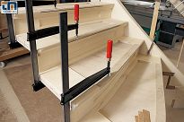 Ścisk śrubowy stolarski żeliwny głęboki 400x300mm TGNT BESSEY TGN40T30 - 3