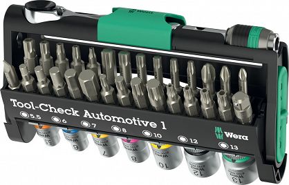 Tool-Check Automotive 1, 38 części WERA 05049065001