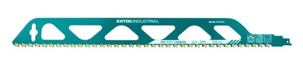 Brzeszczot bagnetowy 455x50x2,5mm Extol industrial