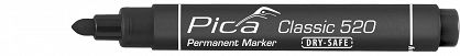 Marker permanentny okrągły czarny PICA 520/46