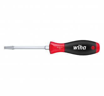 Wkrętak śrubokręt płaski 9,0x1,4x150mm SoftFinish z płaski z trzonem sześciokątnym i nasadką sześciokątną 00737 WIHA