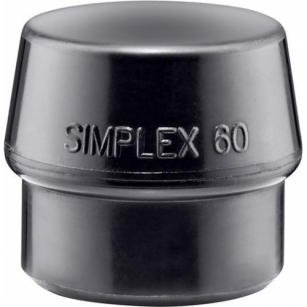 Obuch do młotka z miękkim bijakiem SIMPLEX, gumowy 60mm HALDER 3202.060