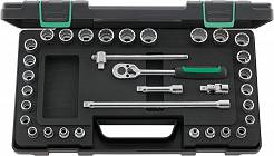 Zestaw narzędzi 3/8" 33-el.w walizce ABS 45MA/28/5 KN STAHLWILLE 96021122
